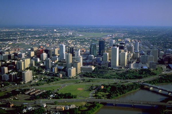 454081 Edmonton, Alberta A4 Photo Print