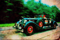 455012 1934 Packard Super 8 Roadster A4 Limited Edition Watercolour Print