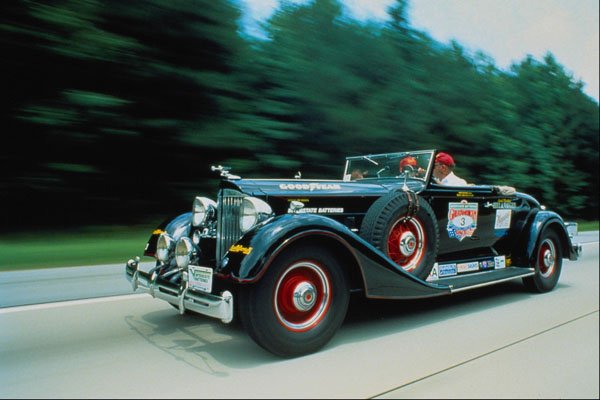 455012 1934 Packard Super 8 Roadster A4 Photo Print