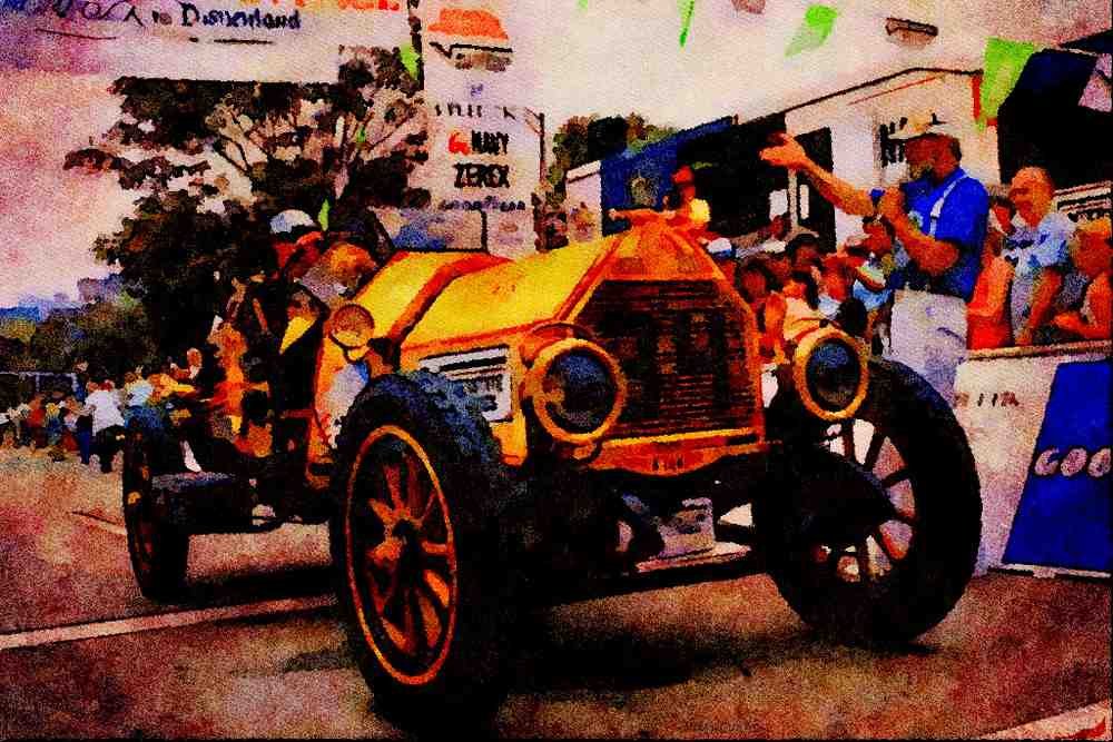 455016 1912 Haynes 22 Racer A4 Limited Edition Watercolour Print