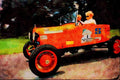 455019 1929 Ford Model _A_ Dirt Track Racer A4 Limited Edition Watercolour Print