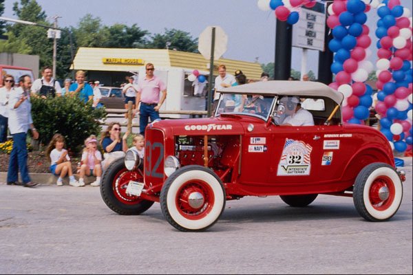 455023 1932 Ford Bonneville Salt Flat Racer A4 Photo Print