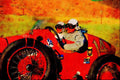 455033 1920 Packard Speedway Racer A4 Limited Edition Watercolour Print