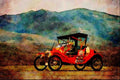 455040 1914 Ford Model _T_ Runabout Coupe A4 Limited Edition Watercolour Print
