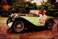 455041 1933 Morris Garage (MG) J 2 A4 Limited Edition Watercolour Print