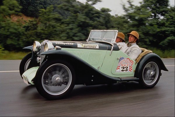 455041 1933 Morris Garage (MG) J 2 A4 Photo Print