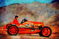 455045 1924 Model _T_ Racer A4 Limited Edition Watercolour Print