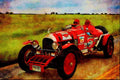 455055 1924 Bentley 3 liter Speedster A4 Limited Edition Watercolour Print