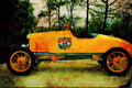 455068 1923 Ford Racer A4 Limited Edition Watercolour Print