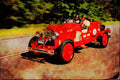 455083 1928 Packard Speedster A4 Limited Edition Watercolour Print