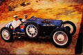 455084 1928 Ford Sprint Racer A4 Limited Edition Watercolour Print
