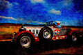 455085 1930 Packard Boattail Speedster A4 Limited Edition Watercolour Print