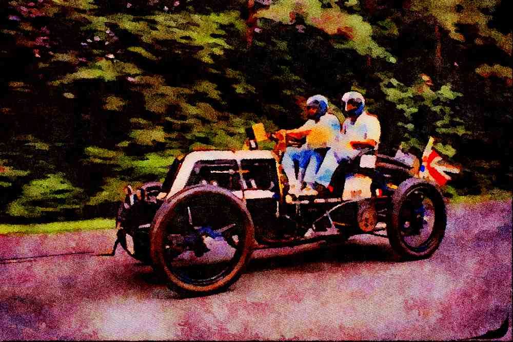 455088 1902 Mors Gran Prix A4 Limited Edition Watercolour Print