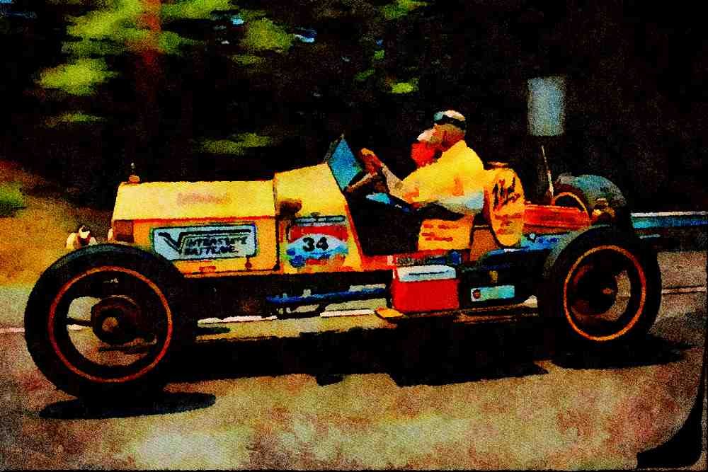 455094 1912 Haynes 22 Racer A4 Limited Edition Watercolour Print