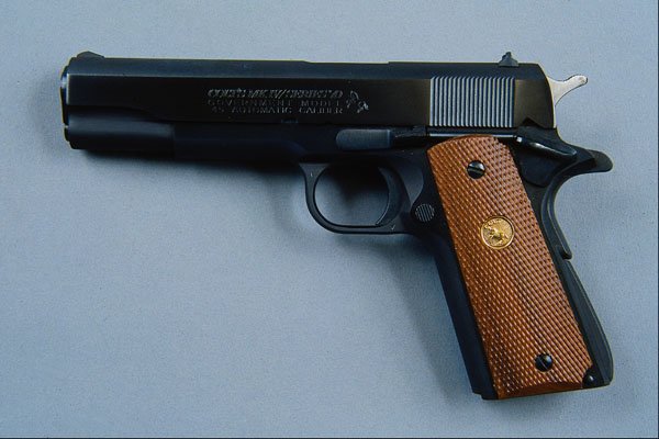 456005 Colt 1911 MKIV, Series 70, .45 Cal. Semi automatic Pistol A4 Photo Print