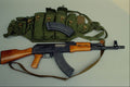 456012 Russian AK 47, 7.62 X 39 Cal. Semi automatic Rifle A4 Photo Print