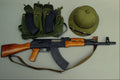 456013 Russian AK 47, 7.62 X 39 Cal. Semi automatic Rifle A4 Photo Print