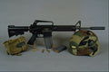 456014 Colt M16A1 Shorty, .223 Cal. Semi automatic Rifle A4 Photo Print