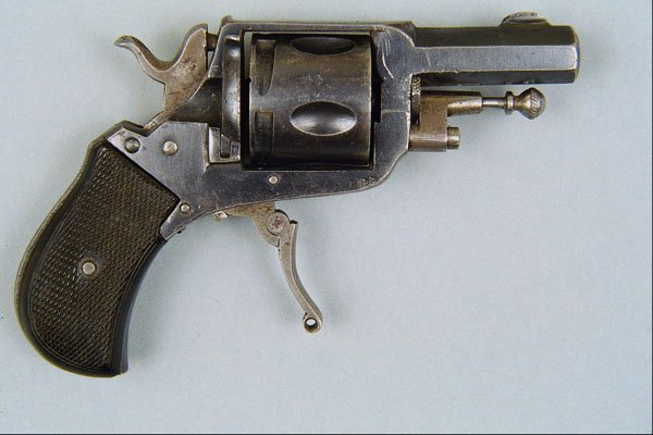 456036 Belgium, Velo Dog, .25 Cal. Revolver, Folding Trigger, A.C.P. A4 Photo Print
