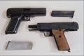 456046 Stallard Arms 9mm And Haskil, .45 Cal. Semi automatic Pistol A4 Photo Print