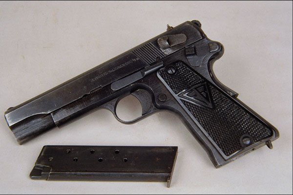 456047 Radom 9mm, Semi automatic Pistol With Magazine A4 Photo Print