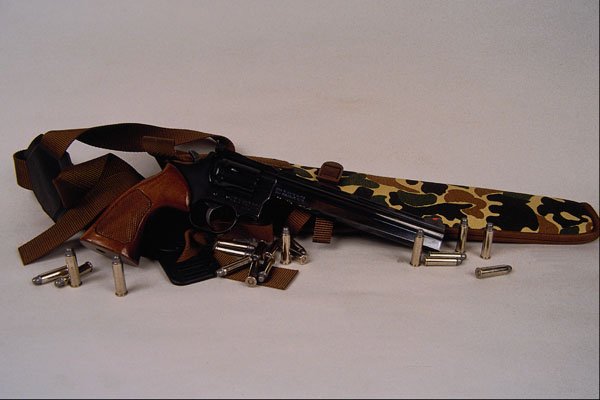 456056 Dan Wesson, .357 Magnum, Long Barrel, Double action Revolver A4 Photo Print