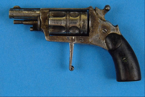 456067 Revolver Pistol, .22 Cal., Folding Trigger, Velo Dog A4 Photo Print