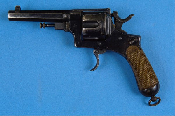 456070 Revolver, Double action Pistol, 10.5mm, Service Revolver A4 Photo Print