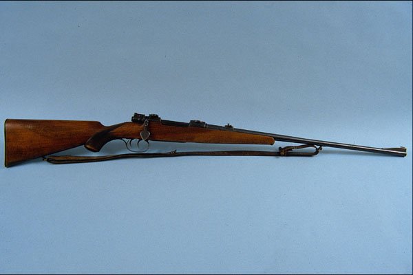 456075 Bolt Action Rifle, 8mm, Sporting, Mauser Action, German A4 Photo Print