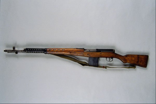 456087 Russian V.T. 40, 7.62 X 54, Semi automatic Rifle A4 Photo Print