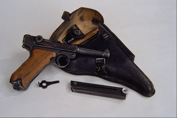 456090 German Luger Model PO8, Automatic Pistol, 9mm A4 Photo Print