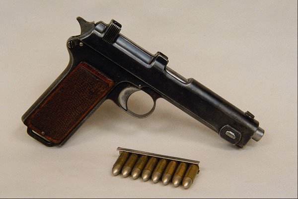 456094 German Steyer Hahn Automatic Pistol A4 Photo Print