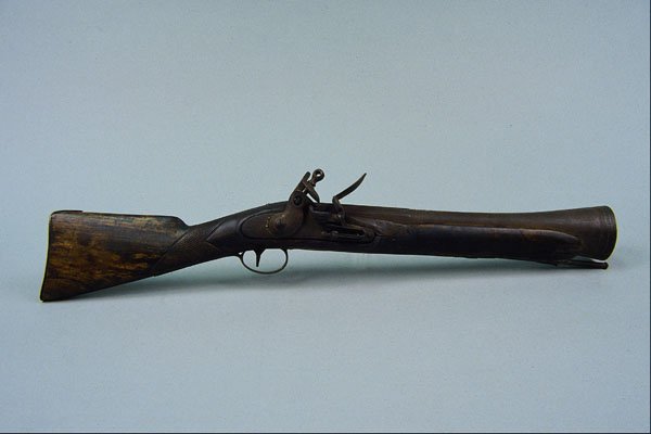 456098 English, Infantryman's Flintlock Musketoon A4 Photo Print