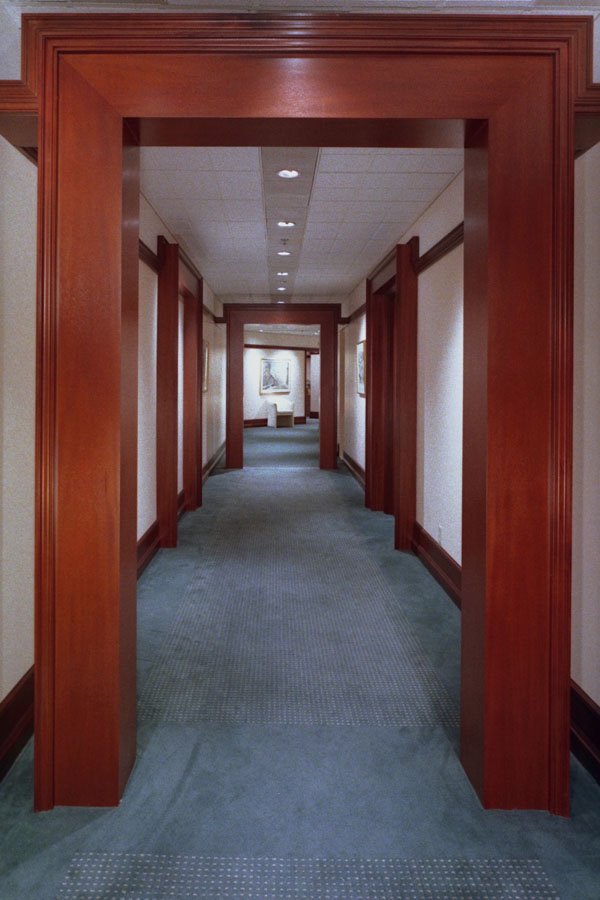 457065 Wooden Pillars A4 Photo Print