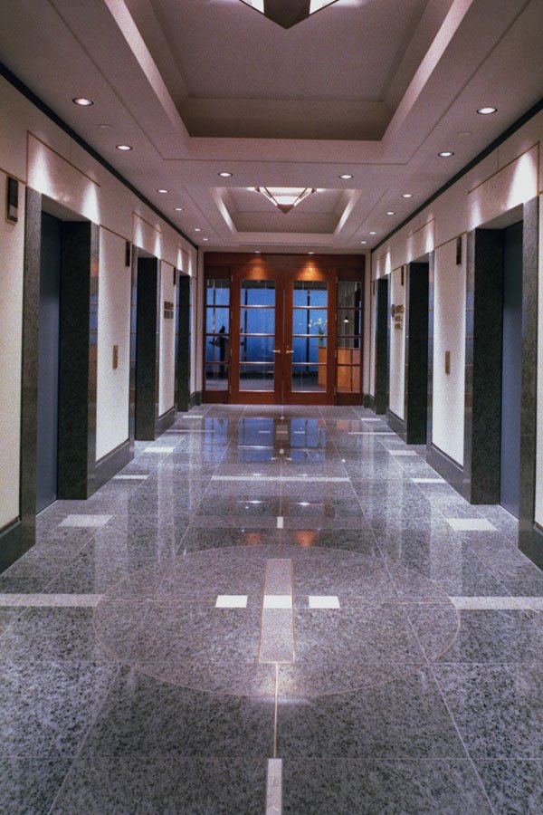 457068 Elevator Entrances A4 Photo Print