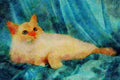 458016 Birman, Red Point A4 Limited Edition Watercolour Print