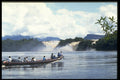 459003 Hacha Falls At Canaima Lagoon, Carrao River, Venezuela A4 Photo Print