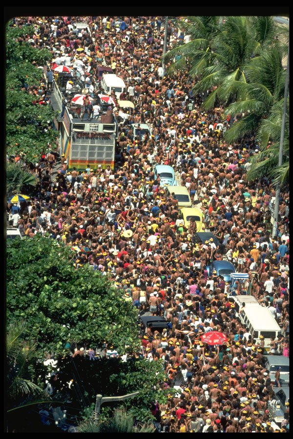 459021 Carnival In Recife, Brazil A4 Photo Print