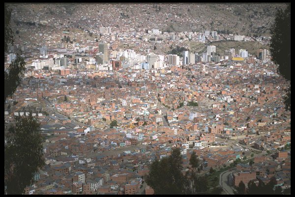 459024 La Paz, Bolivia A4 Photo Print