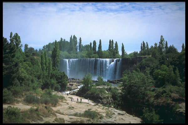 459025 Bio Bio Waterfall, Chile A4 Photo Print