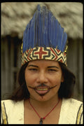 459078 Bora, Close up Of Native Woman, Columbia A4 Photo Print