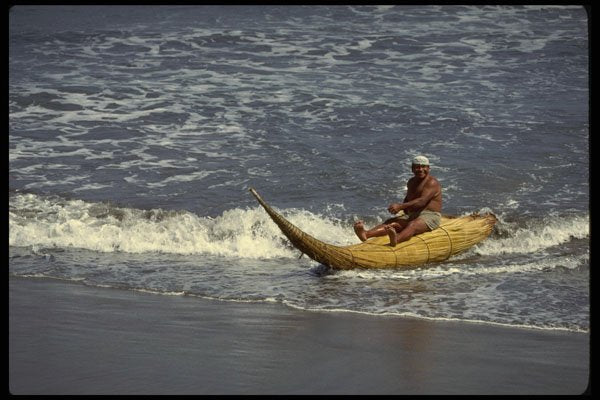 459082 Huanchaoc Man In Cabillito, Peru A4 Photo Print