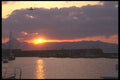 460000 Sunset Approach Over Crete Harbor A4 Photo Print
