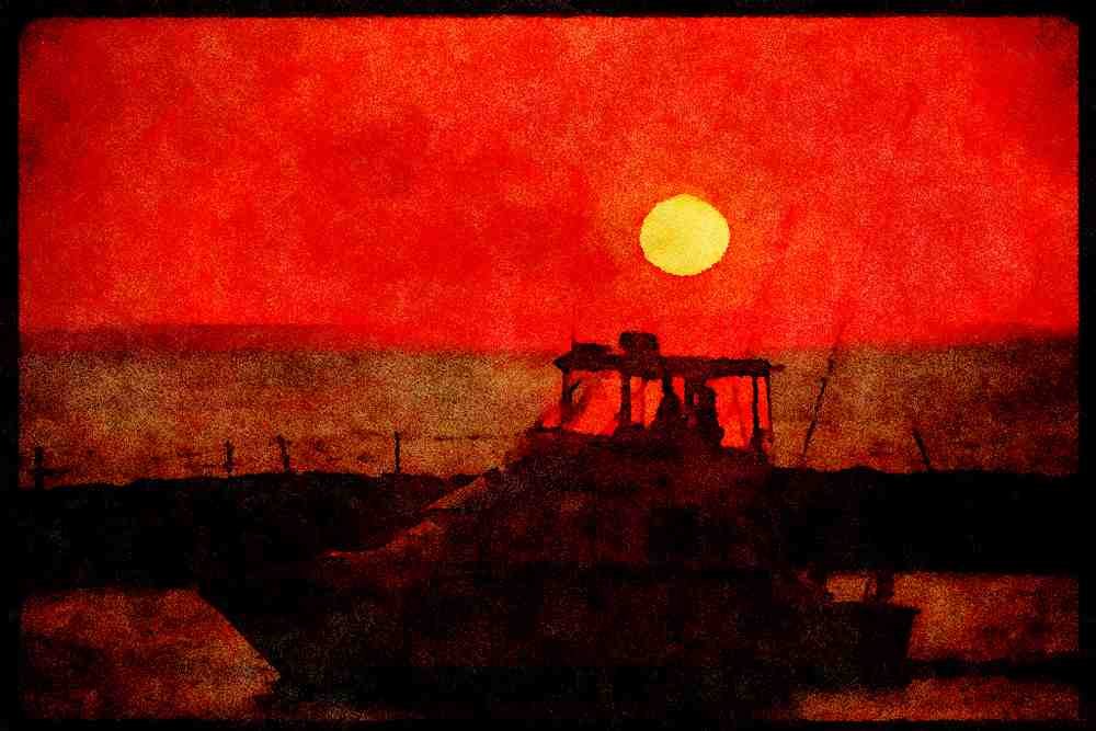 460001 Fishing Boats Returning A4 Limited Edition Watercolour Print