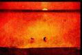 460003 Sunset, Mopipi A4 Limited Edition Watercolour Print