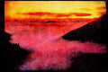 460009 Sunset Over Clouds, Tenerife A4 Limited Edition Watercolour Print