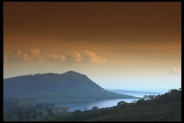 460026 Largest Artificial Lake, Africa A4 Photo Print
