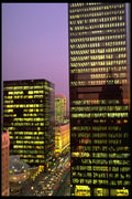 460040 City At Twilight, Vancouver, Canada A4 Photo Print