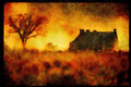 460044 Misty Glow A4 Limited Edition Watercolour Print
