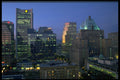 460052 City Skyline At Dawn, Vancouver, Canada A4 Photo Print